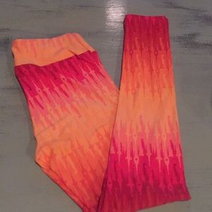 OS Lularoe Disney Castle Leggings